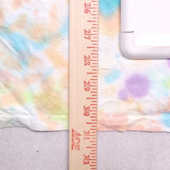 Fruit of the Loom Short Sleeve Casual T Shirt Adult Mens Size XL Tie-dye Multi - Picture 7 of 10